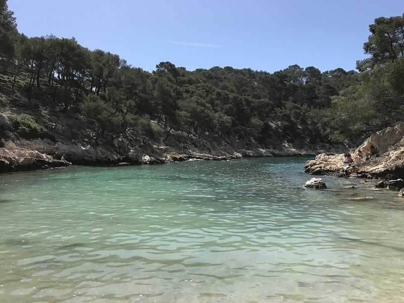 Cassis Calanque de Port Pin en SUP